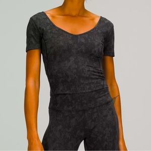 Lululemon Align Crop Tee